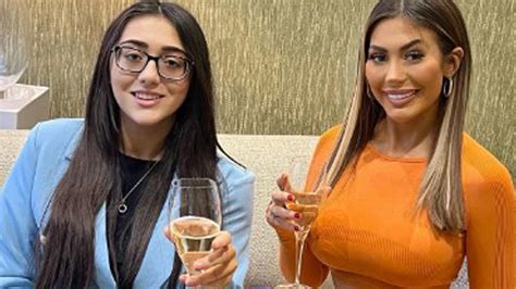 Chloe Ferry celebrates rarely seen sister Amys 18th。